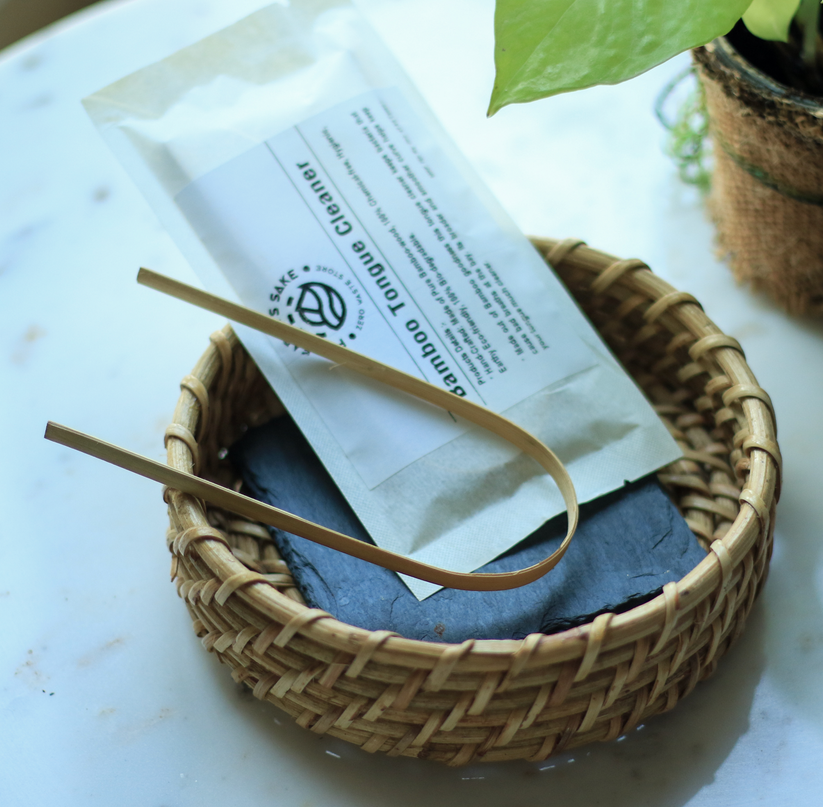 Bamboo Tongue Cleaner For Earth's Sake