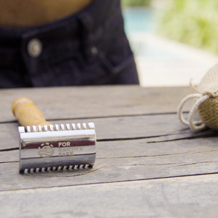 Old School Bamboo Razors