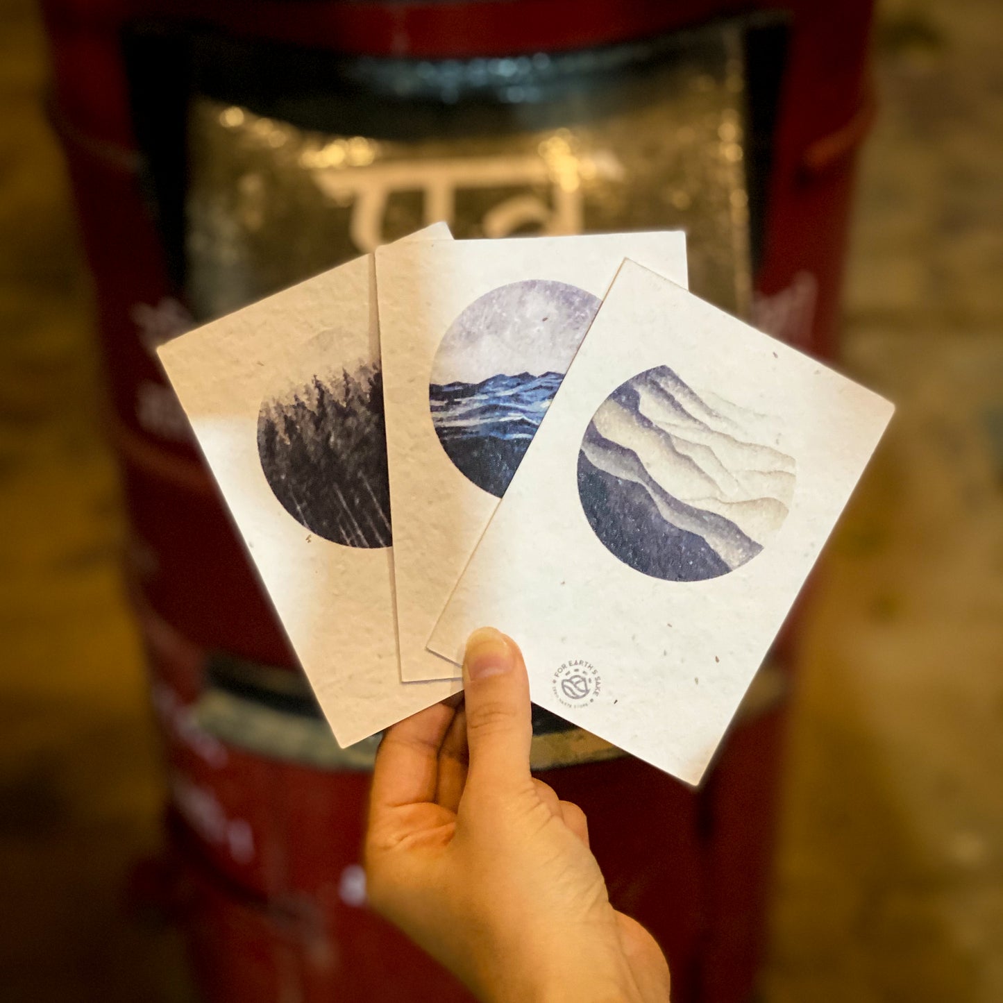 Plantable Seed Paper Postcards