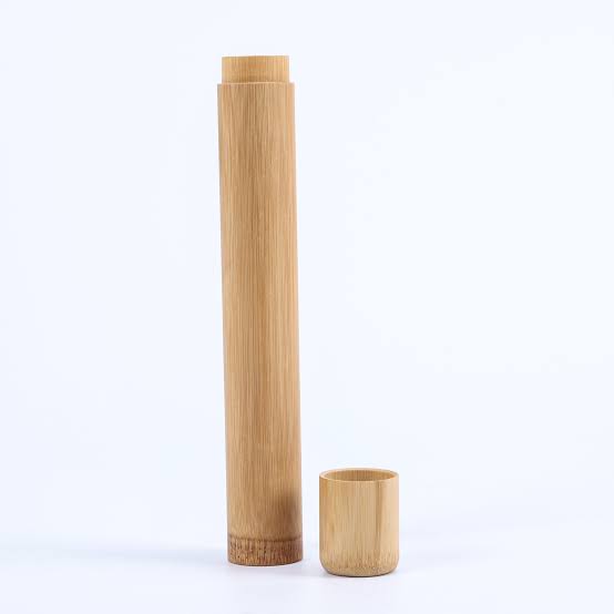 Bamboo Toothbrush Holder